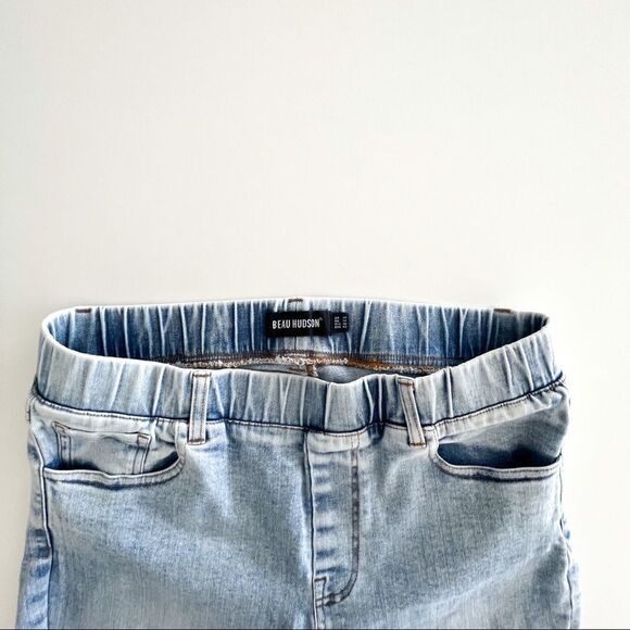 Beau Hudson // BLUE DISTRESSED DENIM JEG JEANS // Size 10 US // EUC - Picture 5 of 12